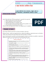 Sesión 2 de Comunicación-Viernes 1 y Lunes 4 de Abril Del 2022 - 4to Grado