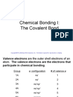 Chemical Bonding I The Covalent Bond Copyright © The McGraw-Hill Companies