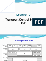 TCP Lecture Overview