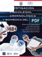 investigación psicolegal y biomédica del delito