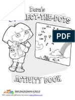 Dora's Connect-The-Dots Activity Book