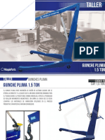 Guinche Pluma Hidrceulico Cap 1500 Kgs 16 Expert Crane 1 5t