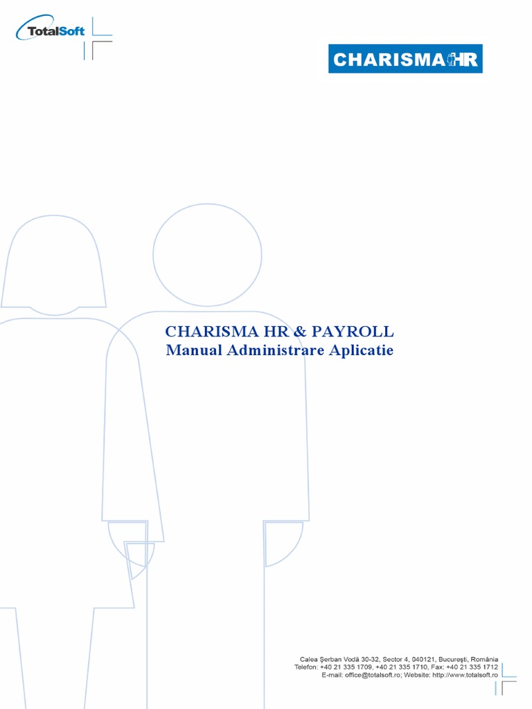 Manual Administrare Charisma HR v1.0 | PDF