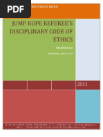 Referees Code of Ethics