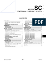 Starting & Charging System: Section