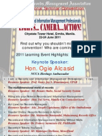 Hon. Ogie Alcasid: Register Now!