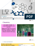 Introduction To Chemistry: Class Objectives