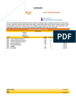 Cotizacion CHARACATO