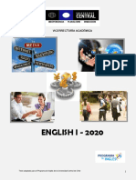 03 BOOKLET Inglés I - 2020