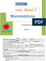 Matematicas 5to Bloque