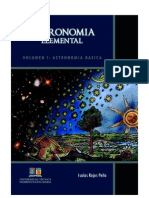 Astronomía Elemental Volumen I - Astronomia Basica