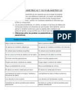 Pruebas Parametricas y No Parametricas