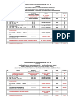 CRONOGRAMA DE ACTIVIDADES SEMESTRE 2022 - I, II y III UNIDAD ACTUALIZADO