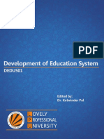Dedu501 Development of Education System English