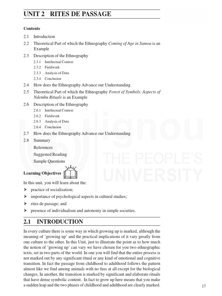 Victor Turner Rites of Passage | PDF | Rituals | Ethnography