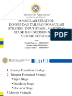 STRATEGI FORMULASI