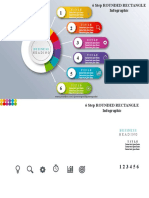 41.Create 6 Step ROUNDED RECTANGLE Infographic