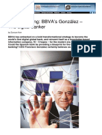 Digital Banking: BBVA's González - The Digital Banker: by Duncan Kerr