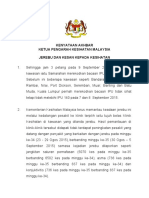 Terkini KENYATAAN AKHBAR KPK Berkaitan Jerebu 9 Sept 2015