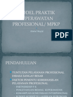 Model Praktik Keperawatan Profesional