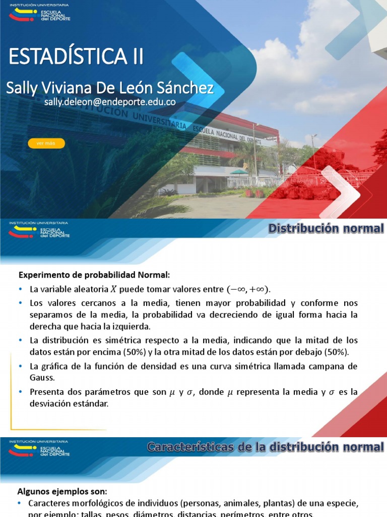 Distribucion Normal | PDF | Distribución normal | Estadísticas 
