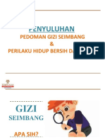 Presentasi Penyuluhan Pedoman Gizi Seimbang Dan PHBS TEMPO SCAN Di Surabaya