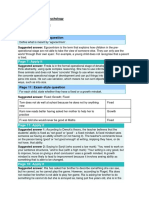 GCSE Psychology Sample Answers