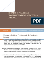 Normas e Práticas Profissionais de Auditoria Interna.-isgecof