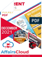 Current Affairs Pocket PDF - December 2021 by AffairsCloud New 1