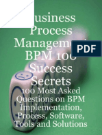 Business Process Management 100 Success Secrets