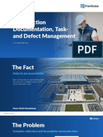 Construction Documentation, Task-And Defect Management