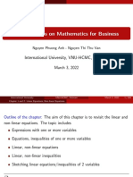 LectureNoteson Maths4Biz