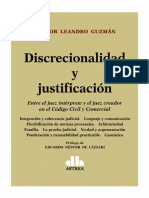 Discrecionalidad y Justificacion. 2019. Nestor Leandro Guzman