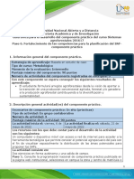 Guía para Desarrollo Del Componente Práctico y Rúbrica de Evaluación - Unidad 3 - Paso 6 - Fortalecimiento de Las Competencias para La Planificación Del SAF Componente Práctico
