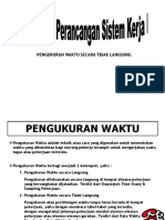 11, 12. Pengukuran Waktu Kerja Secara Tidak Langsung