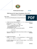 Model Question Paper: Module-1