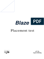 1 2 Blaze Placement Test