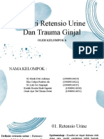 Materi Retensio Urine Dan Trauma Ginjal