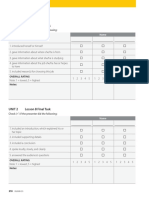 Rubrics: Unit 1 Lesson B Final Task