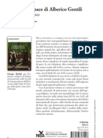 "Il Diritto Di Pace Di Alberico Gentili" Di Giorgio Badiali (Il Sirente)