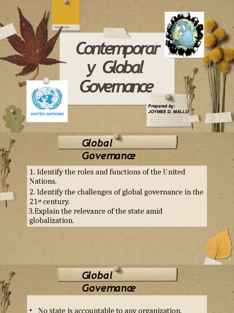 Global Governance Pdf – White Paper 13 global governance and ...