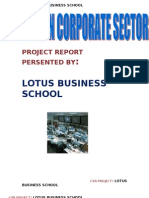 Arvind Lotus Project CSR Roll in Corporate