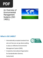 An Overview of Environmental Management Systems (ISO 14001)