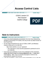 Ccna2 Mod11 ACL