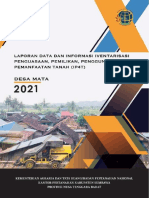 Laporan Ip4t 2021 Desa Mata Kabupaten Sumbawa