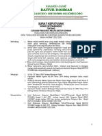 SK Pengurus Takmir Masjid 2022-2025