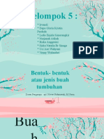 Botani Kelompok 5 Bentuk-Bentuk Atau Jenis Buah Tanaman