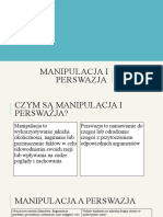 Perswazja I Manipulacja