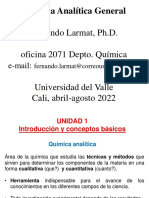 Presentación Química Analítica. 