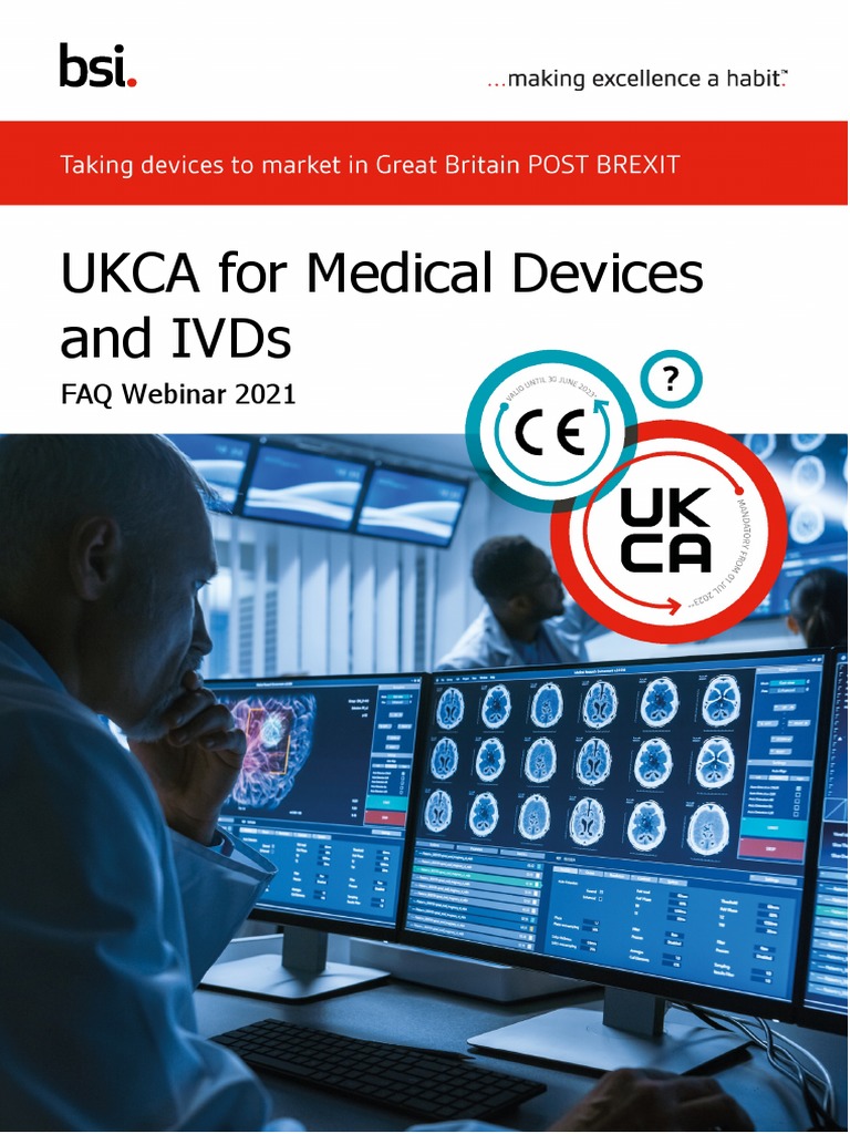 UKCA Mark Requirements for Medical Devices and IVDs After Brexit PDF